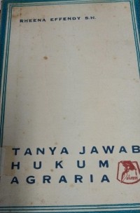 Tanya Jawab Hukum Agraria