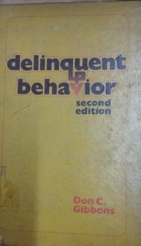 DELINQUENT BEHAVIOR