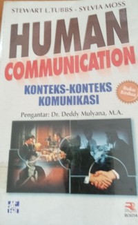 Human Communication Konteks-Konteks Komunikasi