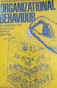 Organizational Behaviour An Introductory Text