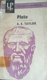 Plato The Man And His Work