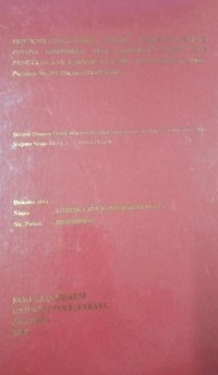 Pertanggung Jawaban Pidana Terhadap Tindak Pidana Korporasi Atau Corporate Crime Atas Pengelolaan Limbah B3 Tanpa Izin (Studi Kasus Pada Putusan No. 291/Pid.Sus/2014/PN.Smg)