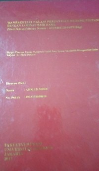 Penerapan Asas RES UPSA LOQUITER Dengan Pembalikan Beban Pembuktian Dalam Perkara Tindak Pidana Korupsi (Studi Kasus Putusan No. 1252/PID.B/TPK/2010/PN.JKT.Sel)