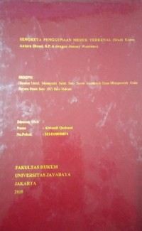 Sengketa Penggunaan Merek Terkenal (Studi Kasus Antara Diesel, S.P.A Dengan Jemmy Wantono)