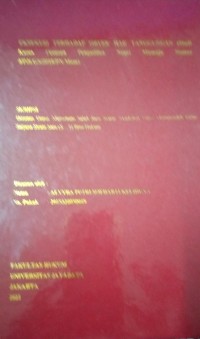 Eksekusi Terhadap Obyek Hak Tanggungan (Studi Kasus Putusan Pengadilan Negri Mamuju Nomor 4/Pdt.GS/2018/PN.Mam)