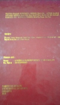 Image of Penyeselesaian Sengketa Merek Dagang Ika Kartika Dengan RD DADAN Subjaga Nomor: 06/Pdt.Sus/Merek/2016/PN.Niaga Jkt.Pst