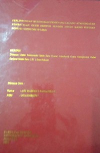 Image of Perlindungan Hukum Bagi Pemenang Lelang Atas Gugatan Pembatalan Oleh Debitur Itu Sendiri (Studi Kasus Putusan Nomor 741/PDT/2017/PT. DKI)