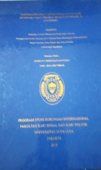 Image of Gastrodiplomacy Korea Selatan Dalam Meningkatkan Produk Makanan Halal Di Indonesia