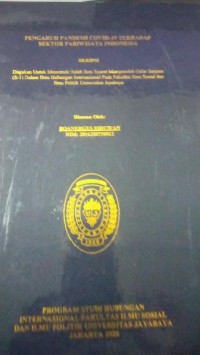 Pengaruh Pandemi Covid-19 Terhadap Sektor Pariwisata Indonesia