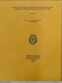 Image of Pengaruh Tingkat Inflasi Dan Pertumbuhan PDB Terhadap Profitabilitas PT Bank TBK
