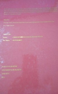 Implementasi Sistem Online Single Submission (OSS) Berbasis Resiko Dalam Pelayanan Perizinan Usaha Mikro Kecil Dan Menengah Pada Dinas penanaman Modal Dan Pelayanan terpadu Satu Pintu Di Kota Madya jakarta Pusat