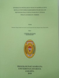 Image of Sinergitas Penegakan Hukum Korwas PPNS Dengan Penyidik Bareskrim Polri Dalam Meningkatkan Pengungkapan Tindak Pidana Di Bidang Merek