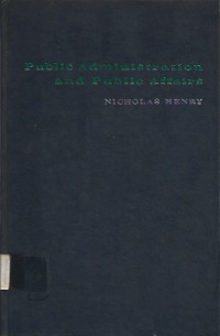 Image of Public Administration And Public Affairs