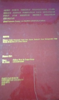 Image of Akibat Hukum Terhadap Oenanggungan Utang Sebagai Jaminan Perorangan Yang Dinyatakan Pailit Atas Kreditur Menurut Peraturan Kepailitan ( Studi Putusan Nomor 141PK/Pdt.Sus/Pailit/2016 )