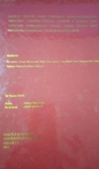 Image of Akibat Hukum Dari Tindakan Persekongkolan Menurut Undang-Undang Nomor 5 Tahun 1999 Tentang Persaingan Usaha Tidak Sehat Dan Monopoli (Studi Kasus: 724 K/Pdt.Sus-KPPU/2017)