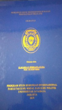Image of Pengaruh Sosok Trangender di Ranah Perpolikan Thailand