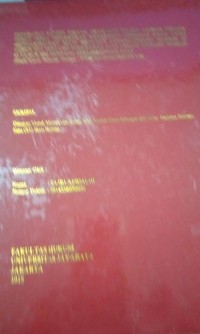 Image of Penerapan Saksi Pidana Terhadap Pelaku Tindak Pidana Turut Serta Meloakukakn Kekerasana Terhdapa Anak Yang Mengakibatkan Mati Menurut Undang-undang Nomor 35 Tahun 2014 Tentang Perubahan Atas Undang-undang Nomo9r 23 Tahun 2002 Tentang Perlindungan Anak (Studi Kasus Putusan Nomor : 8 /Pid.Sus-Anak/2018/PN Kdel)