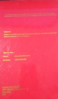 Analisis Yuridis Wanprestasi Dalam Perjanjian Jual Beli Rumah ( Studi Kasus Putusan Nomor : 292/PDT.G/2017/PN.JKT.TIM )