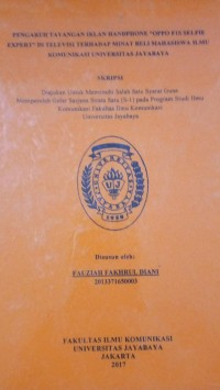 Image of Pengaruh Tayangan Iklan Handphone 