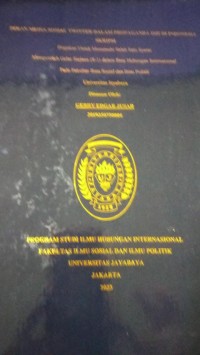 Image of Peran Media Sosial Twitter Dalam Propaganda Isis Di Indonesia