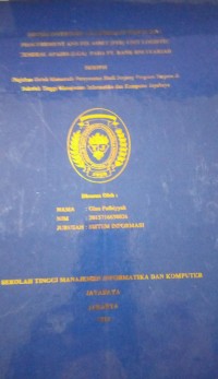 Sistem Inventorry ATK Berbasis Web Di Divi Procurement And Fix Asset (PFD) Unit Logistik General Afairs (LGA) Pada PT Bank BNI Syariah