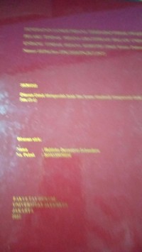 Image of Penerapan sanksi Pidana Terhadap Pihak Swasta Pelaku Tindak Pidana Gratifikasi Dalam Undang Undang Tindak Pidana Korupsi (Studi Kasus Putusan Nomor 10/Pid.Sus-TPK/2018/PN.Jkt.Pst)