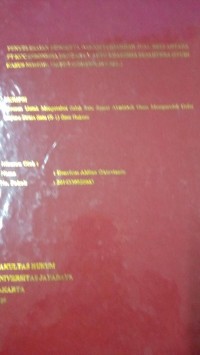 Penyelesaian Sengketa Dalam Perjanjian Jual Beli Antara Pt. KCC Indonesia dengan Cv Auto Kharisma Sejahtera (Studi Kasus Nomor : 156/PDT.G/2018/PN.JKT.SEL.)