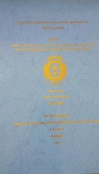 Image of Sistem Informasi Perpustakaan Berbasis WEB Pada SMPN 99 Jakarta