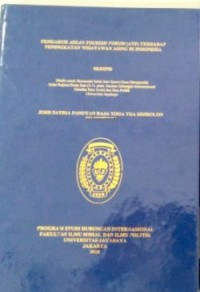 Image of Pengaruh ASEAN Tourism Forum (ATF) Terhadap Peningkatan Wisatawan Asing Di Indonesia