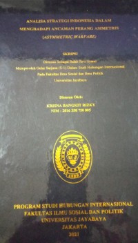 Analisis Strategi Indonesia Dalam Menghadapi Ancaman Perang Asimetris (Asymmetric Warfare)