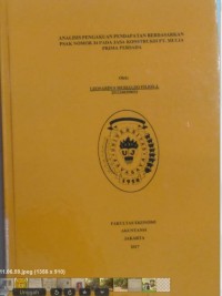 Analisis Pengakuan Pendapatan Berdasarkan PSAK Nomor 34 Pada Jasa Konstruksi PT. Mulia Prima Persada