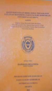 Image of Motif Penggunaan Media Sosial Instagram Di Kalangan Mahasiswa Fakultas Ilmu Komunikasi Universitas Jayabaya