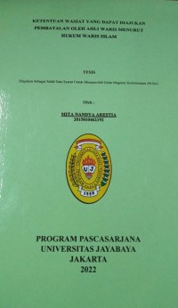 Image of Ketentuan Wasiat Yang Dapat Diajukan Pembatalan Oleh Ahli Waris Menurut Hukum Waris Islam