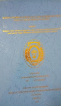 Image of Sistem Informasi Penjualan Arloji Berbasis WEB Pada Cv. Sinar Terang Jakarta