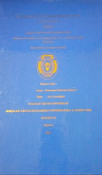 Image of Sistem Informasi Penjualan Barang Berbasis Web Pada Tb Sinar Electric