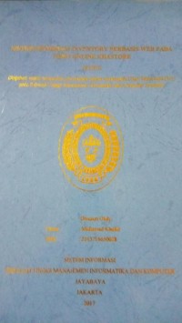 Image of Siistem Informasi Inventory Berbasis WEB Pada Toko Online Khastore