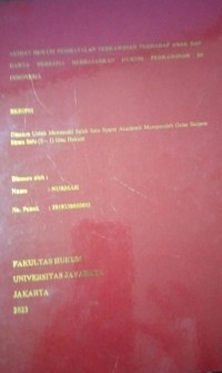 Akibat Hukum Pembatalan Perkawinan Terhadap Anak Dan Harta Bersama Berdasarkan Hukum Perkawinan Di Indonesia