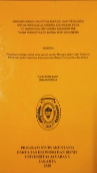 Image of Analisis Rasio Likuiditas Sebagai Alat Penilaian Untuk Mengukur Kinerja Keungan Pada Pt. Indofood CBP Sukses Makmur Tbk Yang Terdaftar di Bursa Efek Indonesia