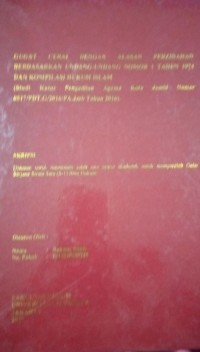 Image of Gugat Cerai Dengan Alasan Perzinahan Berdasarkan Undang - Undang Nomor 1 Tahun 1974 Dan Komilasi Hukum Islam (Studi Kasus Pengadilan Agama Kota Jambi Nomor 0517/PDT.G/2016/PA.JMB Tahun 2016)