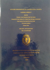 Image of Analisis Diskrimnasi Dalam Sepak Bola Wanita Amerika Serikat