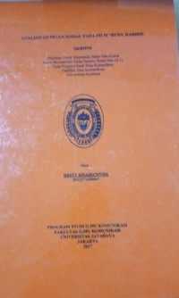 Image of Analisis Isi Pesan Sosial Pada Film 