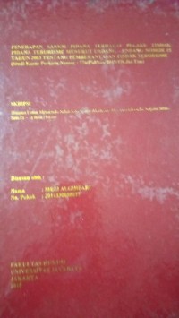 Image of Pertanggung jawaban pidana bagi pelaku tindak pidana tanpa hak membeli, menguasai atau menyediakan narkotika golongan I (Studi putusan Nomor: 423/pid/sus/2017/pm/bkn