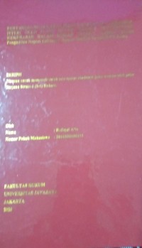 Image of Pertanggungjawaban Pidana Kekerasan Terhadap Isteri Oleh Suami Dalam Lingkup Penghapusan Kekerasan Dalam Rumah Tangga (Analisis Putusan Pengadilan Negeri Kebumen Nomor 109/Pid.Sus/2019/PN Kbm)