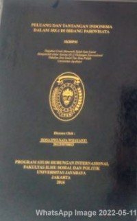 Image of Peluang dan Tantangan Indonesia Dalam MEA di Bidang Pariwisata