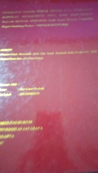 Penerapan Sanksi Tindak Pidana Atas Perbuatan Koperasi Menghimpun Dana Dari Masyarakat Dalam Bentuk Simpanan (Studi Kasus Putusan Pengadilan Negeri Bandung Nomor : 198/Pid.B/2015/PN.Bdg)