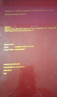 Image of Tinjauan Yuridis Terhadap Ekstradisi Dari Aspek Hukum Internasional