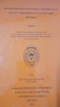 Image of Analisis Semiotika Pesan Moral Film Miracle In Cell No 7 Korea Selatan Dan Versi Indonesia