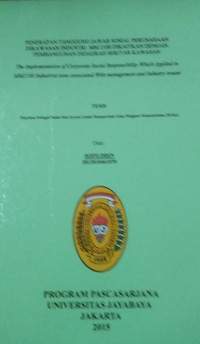 Image of Penerapan tanggung Jawab Sosial Perusahaan Dikawasan Industri MM 2100 Dikaitkan Dengan Pembangunan Di Daerah Sekitar Kawasan