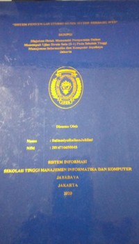 Image of Sistem Penyewaan Studio Musik Mythr Berbasis Web