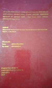 Analisis Perjanjian Perdamaian Dalam Penundaan Kewajiban Pembayaran Utang Antara Kreditur Dengan PT Sentul City (Studi Kasus Nomor: 24/Pdt.Sus-PKPU/2021/PN.Niaga Jkt Pst)